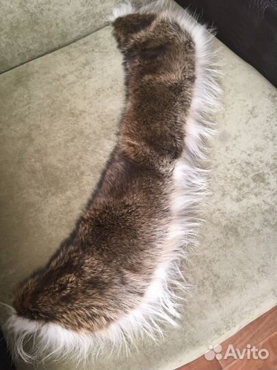 Воротник из енота