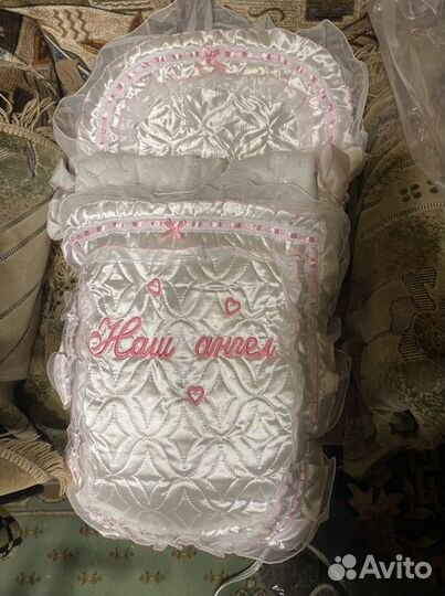 Конверт на выписку с одеялом