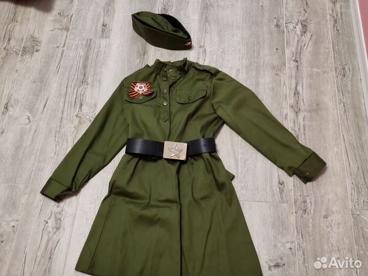 Военный костюм для девочки 128