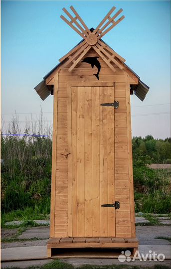 Уличный туалет с установкой HME557