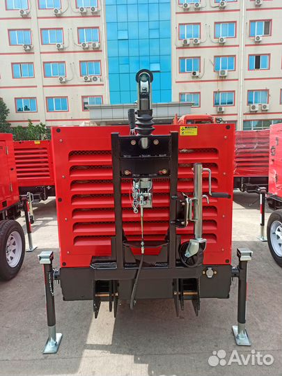 Дизельный компрессор 5,18 кубов на шасси