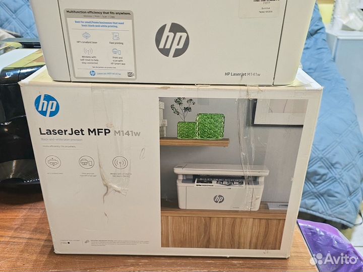 Принтер лазерный мфу hp M141w