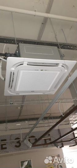 Кассетный кондиционер с монтажом качественно
