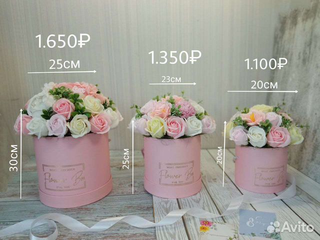 Букеты на 8 марта в наличии и под заказ