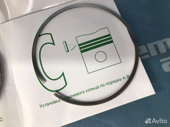 Кольца поршневые Audi A3