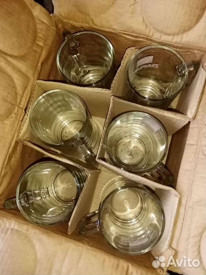 Набор пивных кружек 6 штук