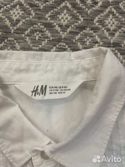 Школьная праздничная рубашка H&M