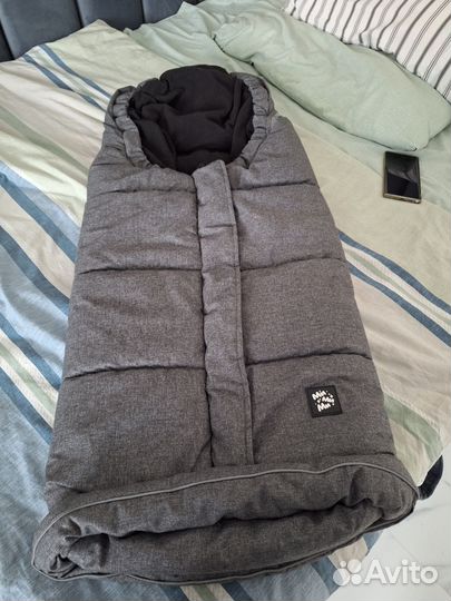 Конверт в коляску -санки весенне-зимний