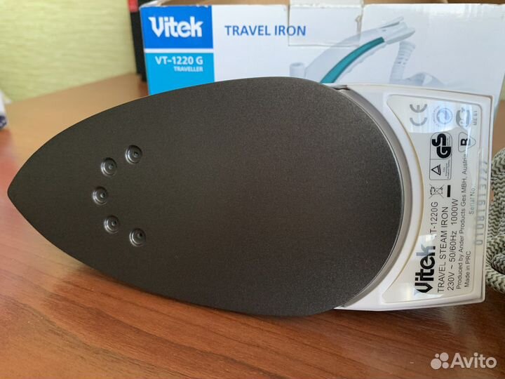 Утюг Vitek travel iron