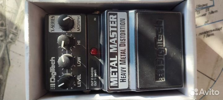 Гитарная педаль эффектов digitech metal Distortion