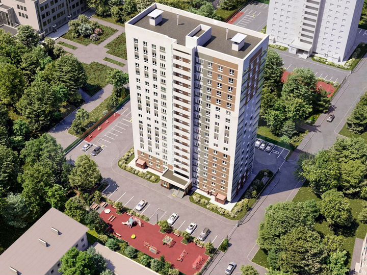 2-к. квартира, 63,9 м², 13/18 эт.