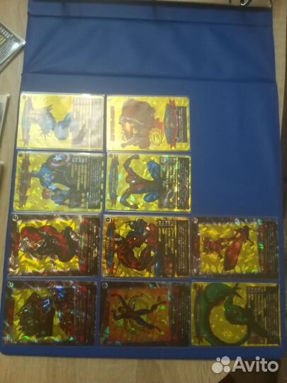 Полная коллекция карточек человек паук