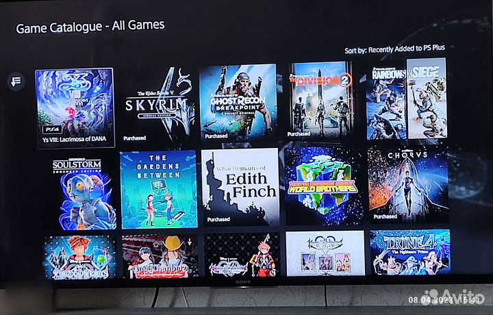 PlayStation 5 новая, ps plus-много игр + год гаран