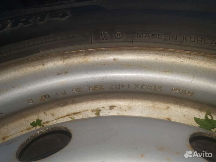 4 колеса рено логан r 14