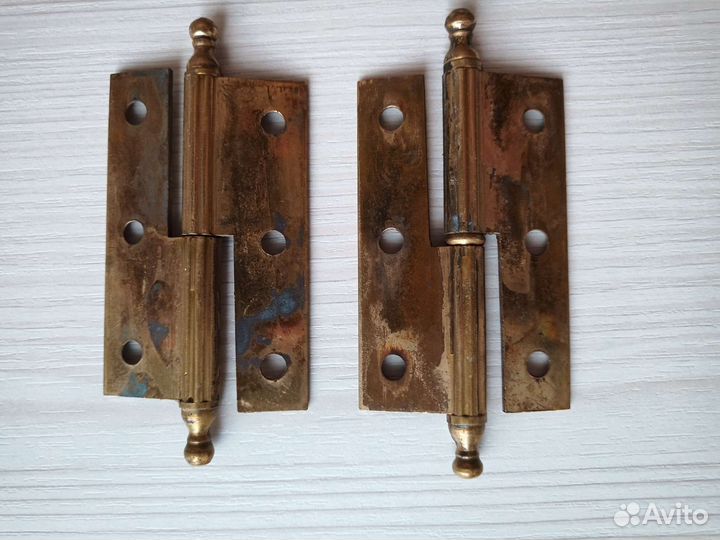 Латунные шпингалеты и петли