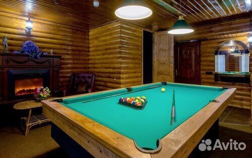 Сауна баня с бассейном