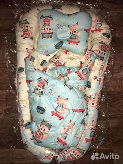 Подарок для новорожденного кокон гнёздышко