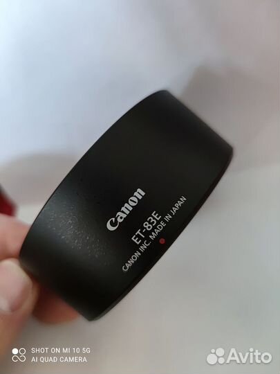 Бленда canon оригинал