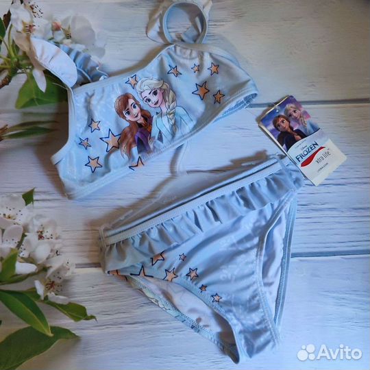 Купальник новый на девочку 92, 122/128