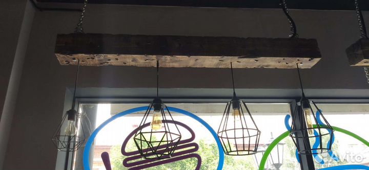 Люстра в стиле лофт