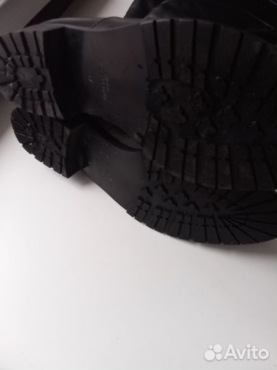 Сапоги зимние ботфорты 37р натуральная кожа