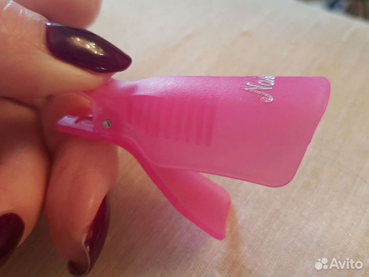 Зажимы для снятия гель-лака