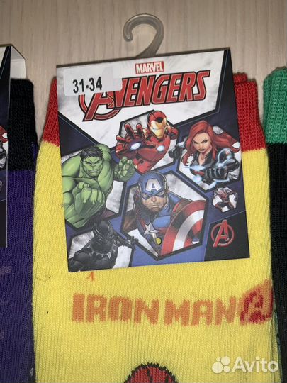 Носки Marvel Avengers