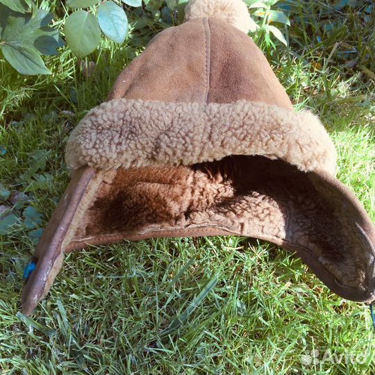 Шапка для девочки натуральный мех