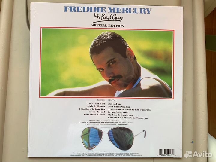 Виниловые пластинки mercury freddie (queen)