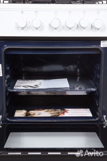 Плита электро-газовая vesta Valencia VKE 10-E whit