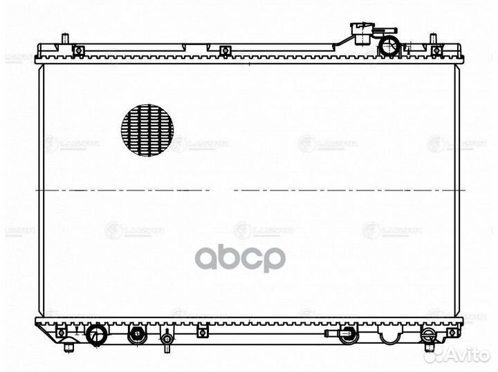 Радиатор охл. для а/м Lexus RX 300 (07.2000) 3