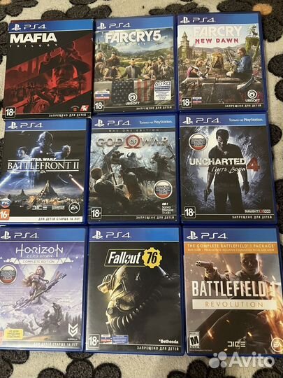 Sony playstation 4 игры