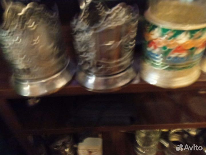 Подстаканник мельхиоровые