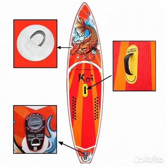 Сапборд FunWater Koi 11.6