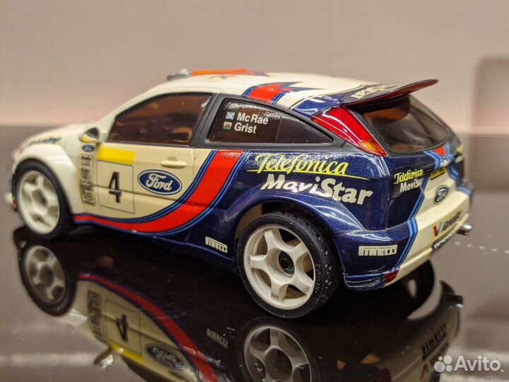 Ford Focus WRC 2001 (кузов kyosho mini-z)