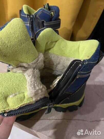 Ботинки теплая зима 25