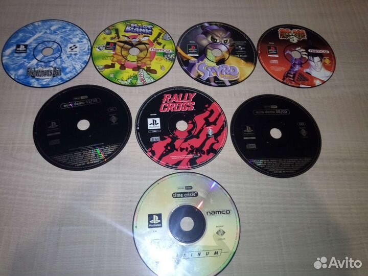 Диски PlayStation 1 (лицензия)