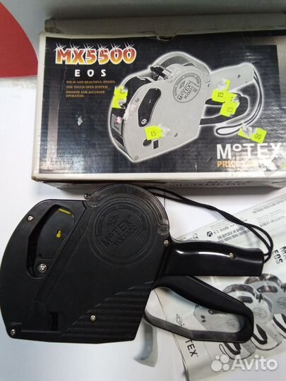 Этикет-пистолет однострочный Motex MX-5500