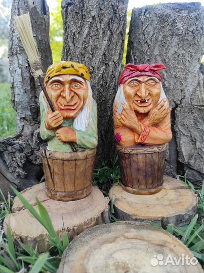 Скульптура из дерева