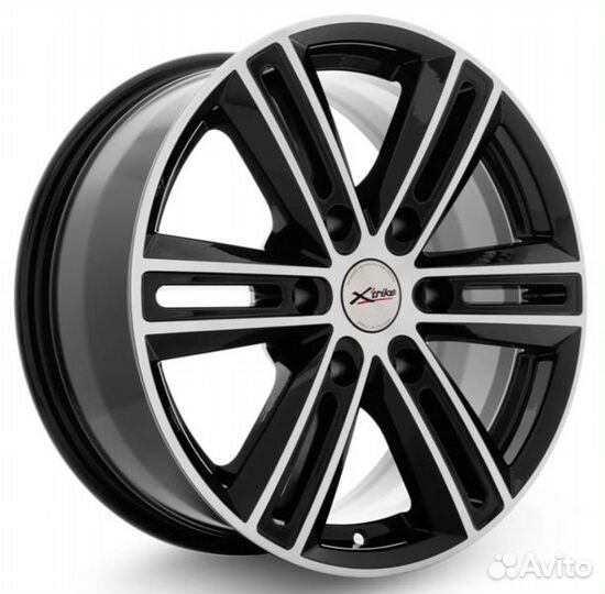 X'trike X-124 : 7,5x17 6*139,7 Et:36 Dia:100,1 BK/FP