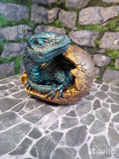 Гипсовая статуэтка Дракон в яйце