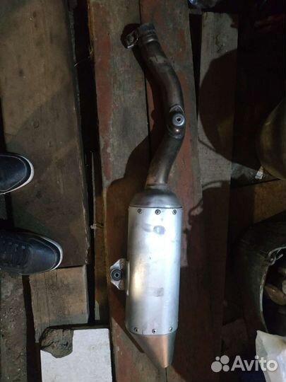Глушитель yamaha yz250f 09