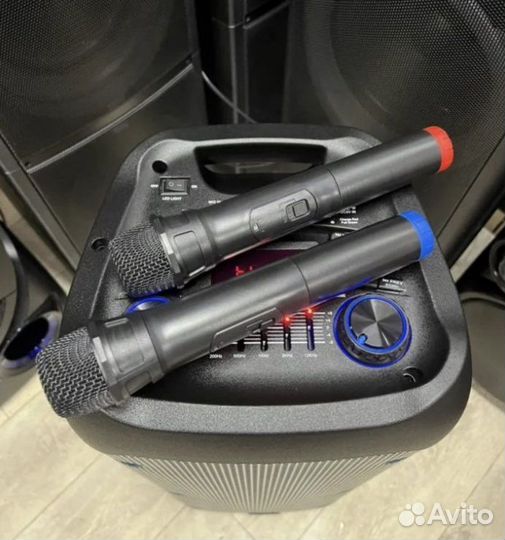 Bluetooth колонка +500w микрофон usb