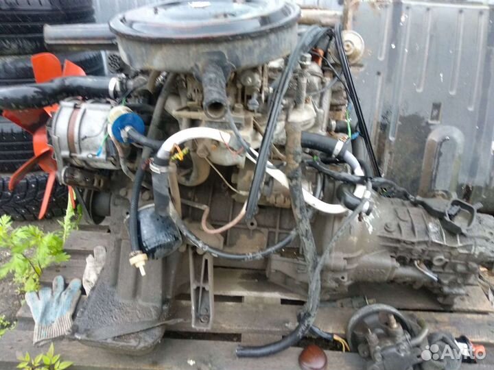 Двигатель М10В16 с коробкой от BMW 3 - E30