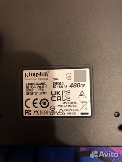 SSD Kingston 480GB