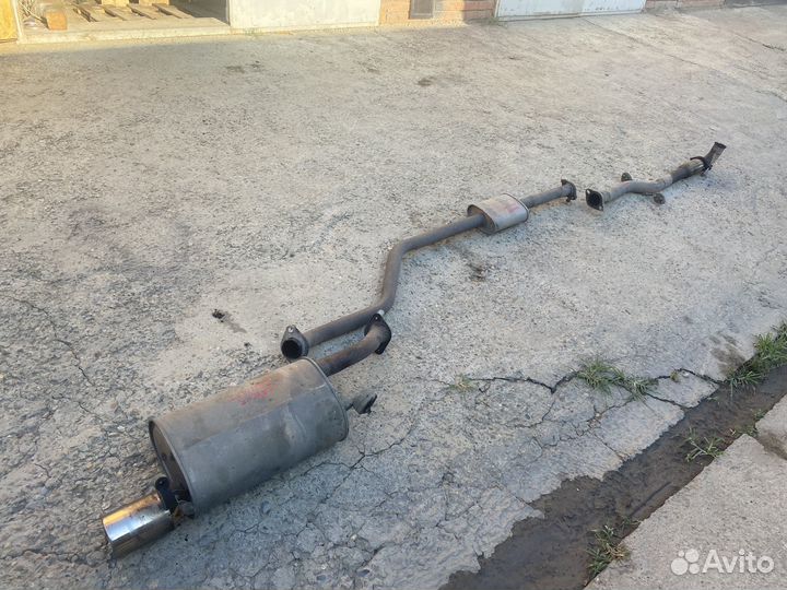 Выхлопная система Mitsubishi lancer Ralliart 4G93T