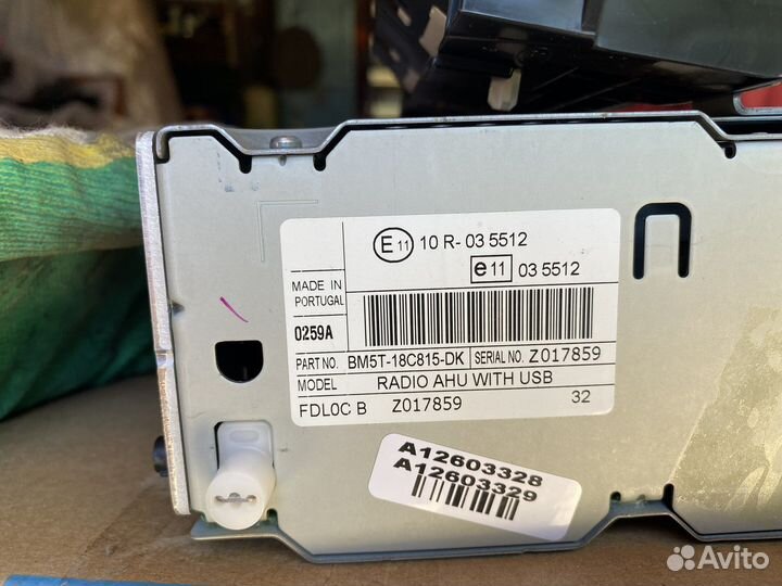 Магнитофон ford focus 3