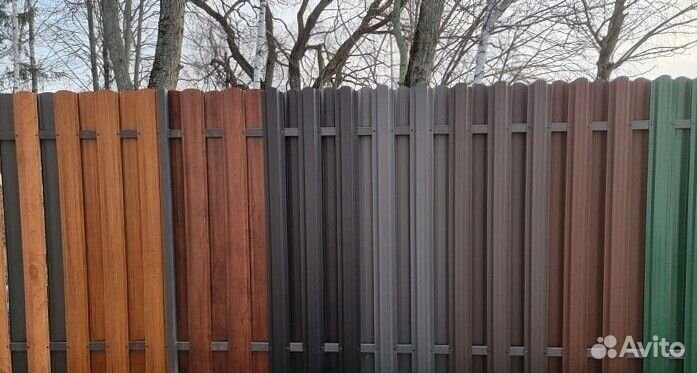 Горизонтальный штакетник