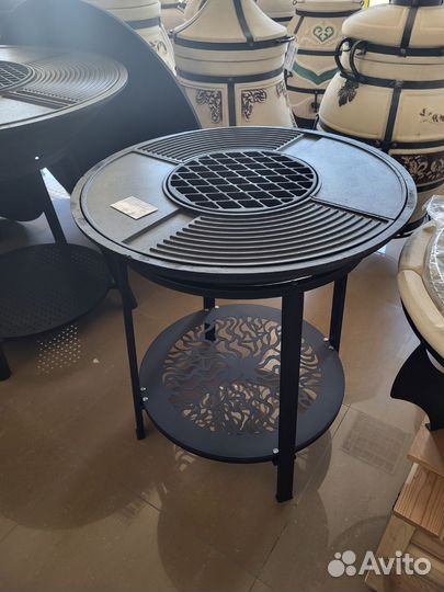 Гриль чугунный