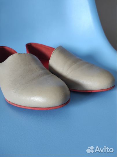 Туфли балетки Benneton кожа